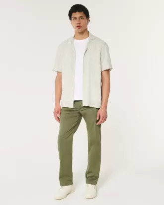 Pantaloni chino drepti