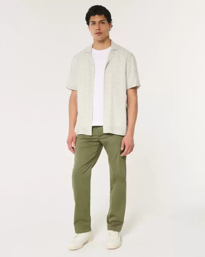 Pantaloni chino drepti Pantaloni chino drepti