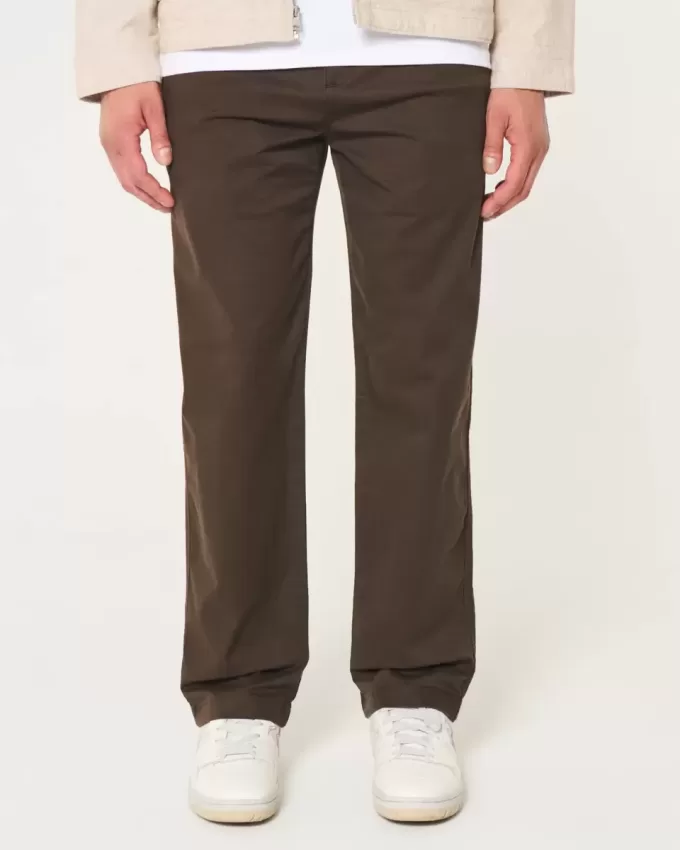 Pantaloni chino drepti Pantaloni chino drepti