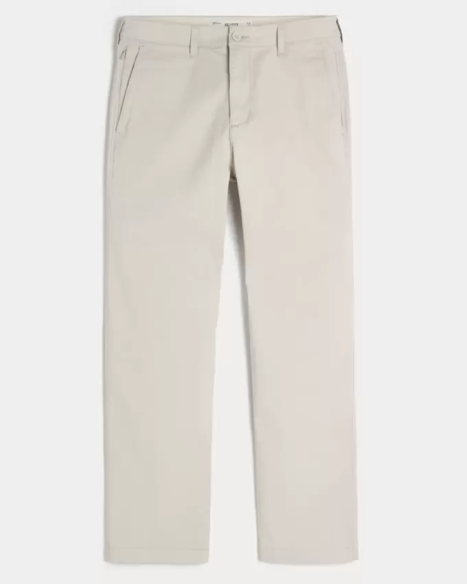 Pantaloni chino drepti Pantaloni chino drepti