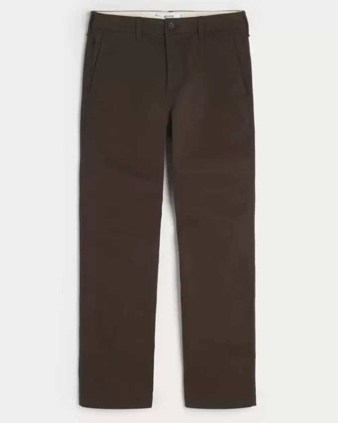 Pantaloni chino drepti Pantaloni chino drepti