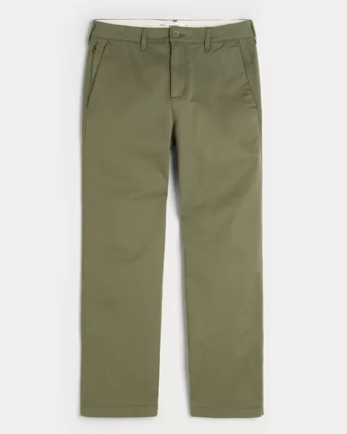 Pantaloni chino drepti Pantaloni chino drepti