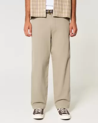 Pantaloni chino largi