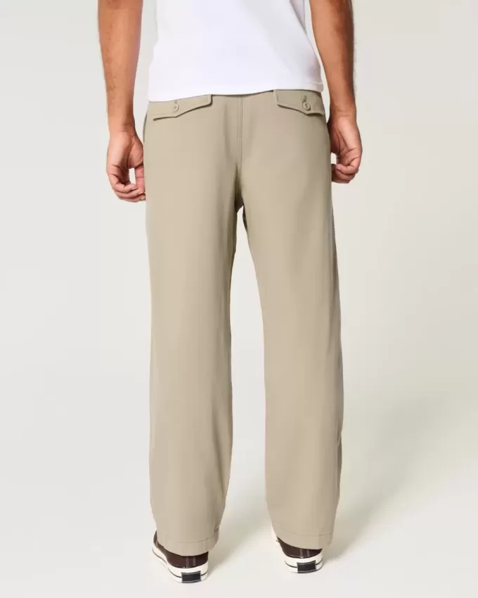 Pantaloni chino largi Pantaloni chino largi