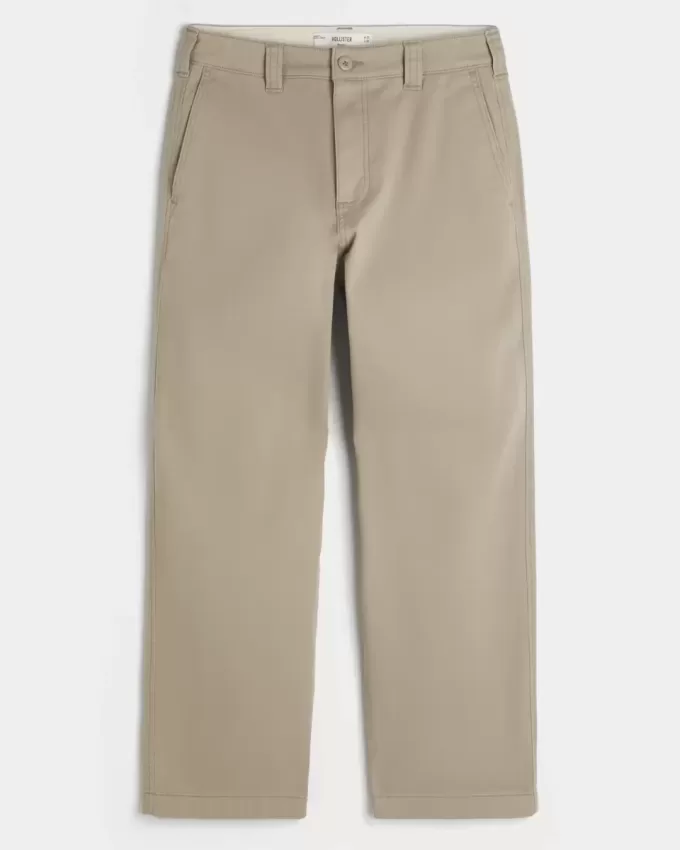 Pantaloni chino largi Pantaloni chino largi