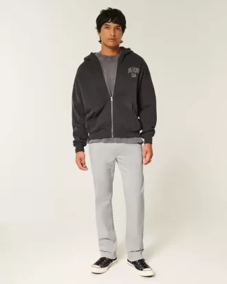 Pantaloni chino slim drepti