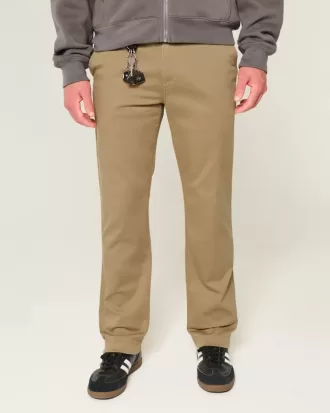 Pantaloni chino slim drepti