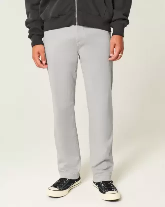 Pantaloni chino slim drepti