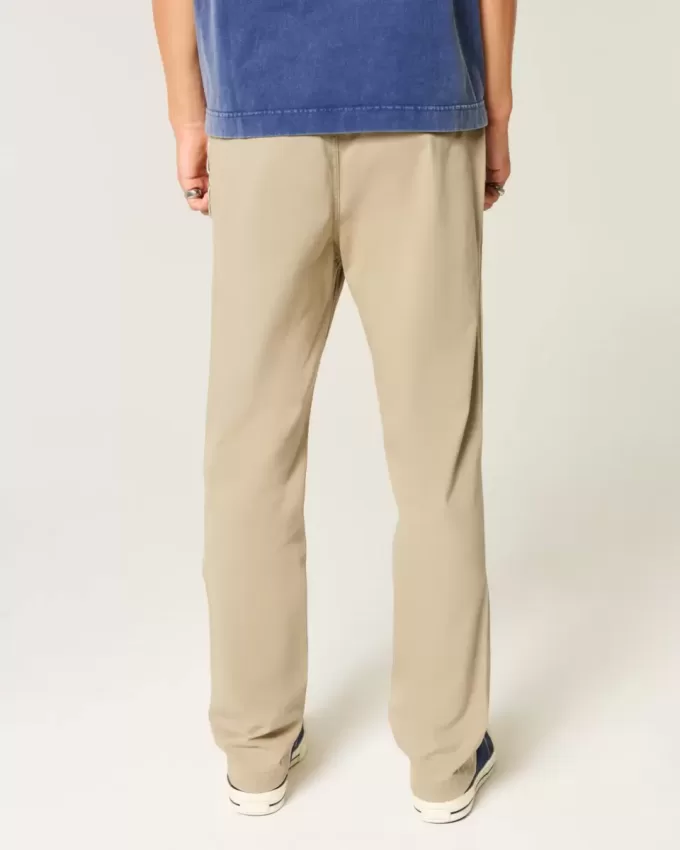 Pantaloni chino slim drepti Pantaloni chino slim drepti