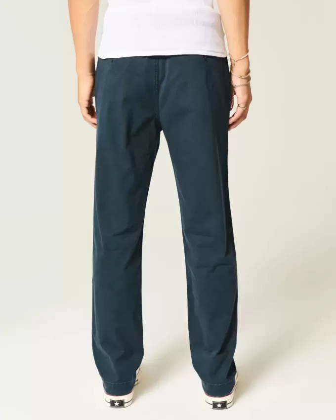 Pantaloni chino slim drepti Pantaloni chino slim drepti