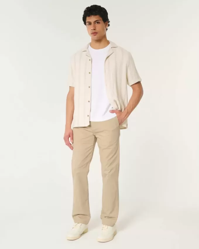 Pantaloni chino slim drepti Pantaloni chino slim drepti