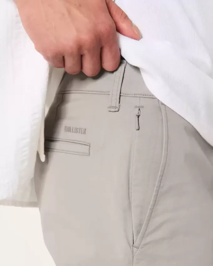 Pantaloni chino slim drepti Pantaloni chino slim drepti