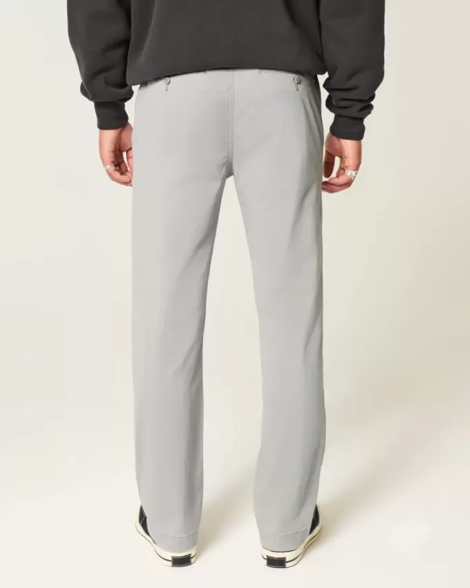 Pantaloni chino slim drepti Pantaloni chino slim drepti