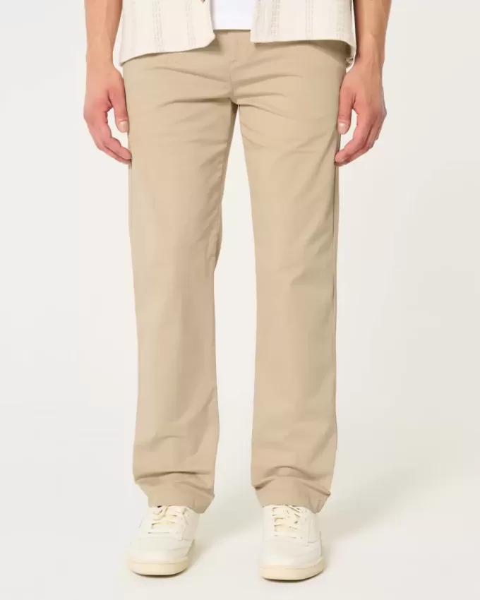 Pantaloni chino slim drepti Pantaloni chino slim drepti