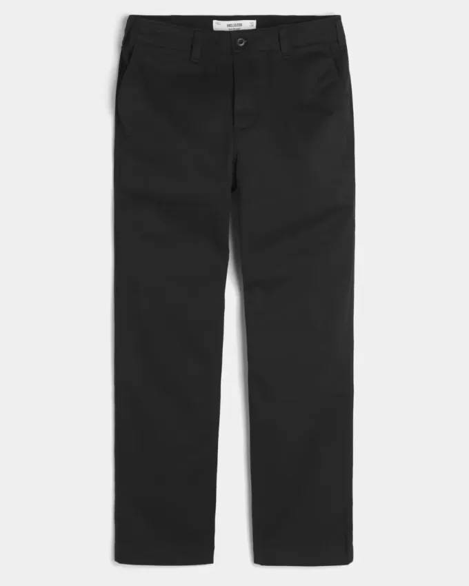 Pantaloni chino slim drepti Pantaloni chino slim drepti