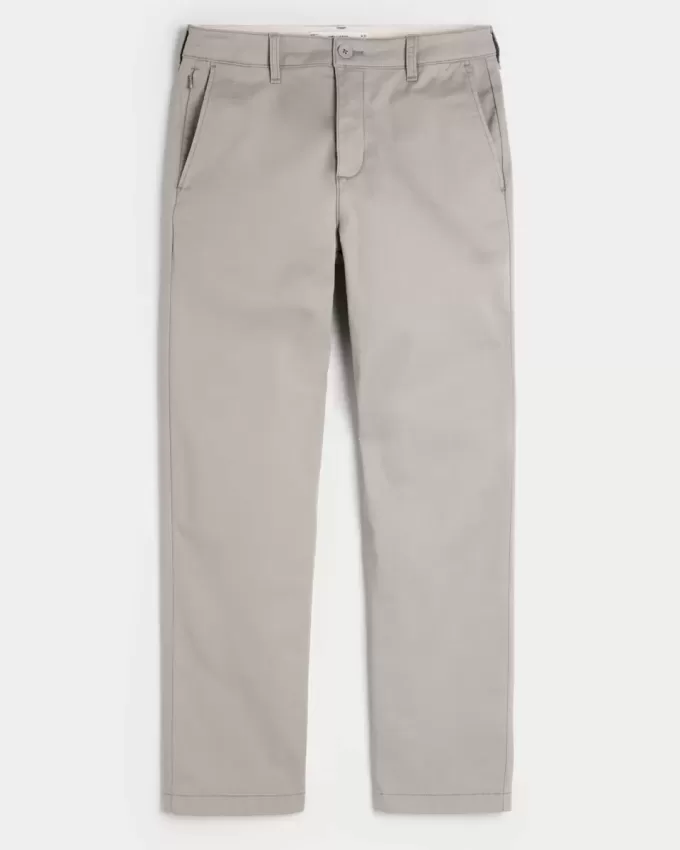 Pantaloni chino slim drepti Pantaloni chino slim drepti