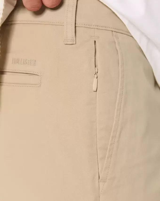 Pantaloni chino slim drepti Pantaloni chino slim drepti