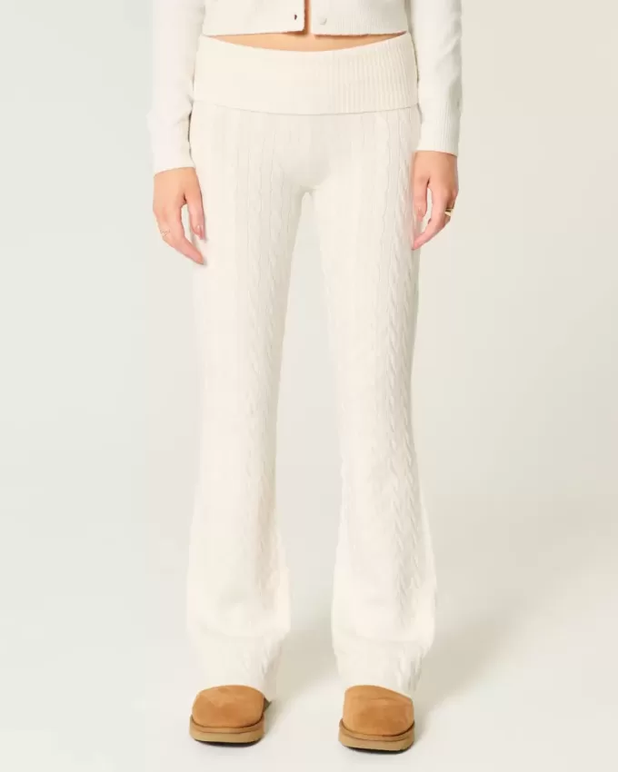 Pantaloni cu cizme pliabile Gilly Hicks Pantaloni cu cizme pliabile Gilly Hicks