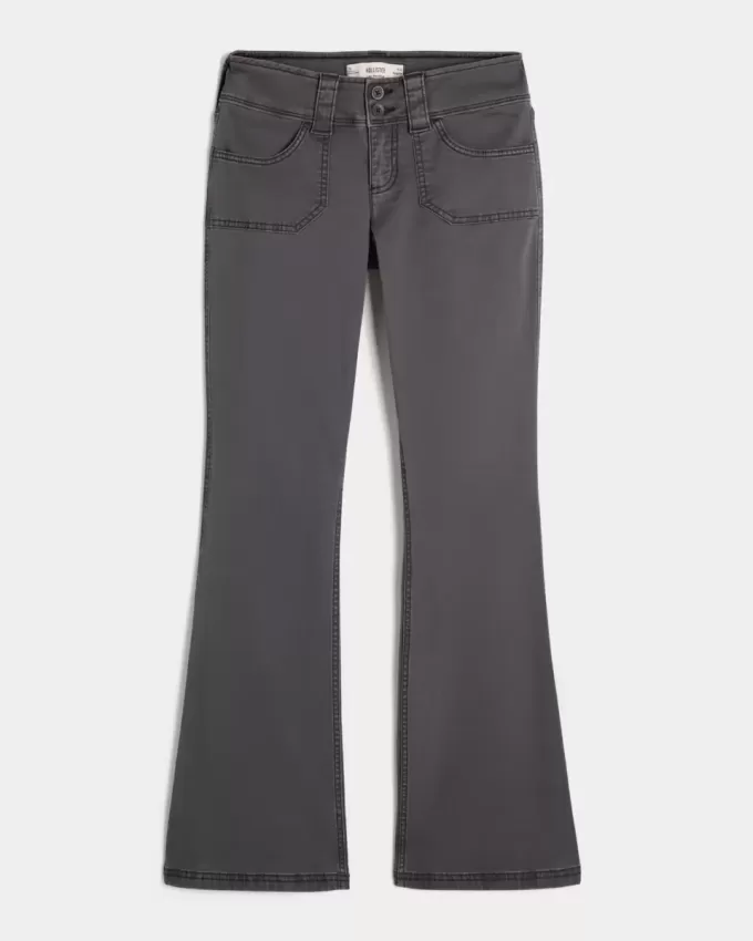 Pantaloni cu talie joasă Pantaloni cu talie joasă
