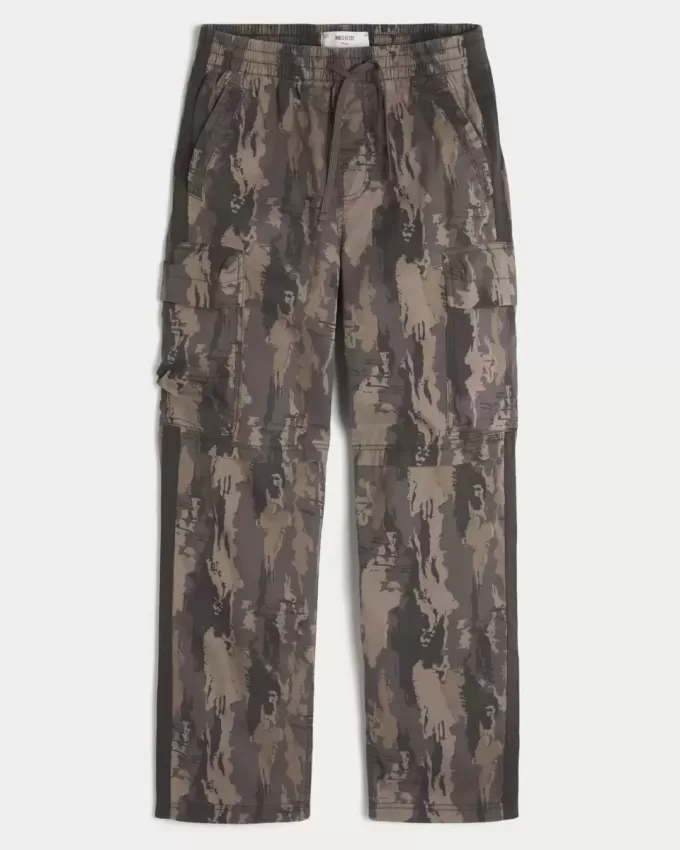 Pantaloni de antrenament Camo Baggy Cargo Pantaloni de antrenament Camo Baggy Cargo