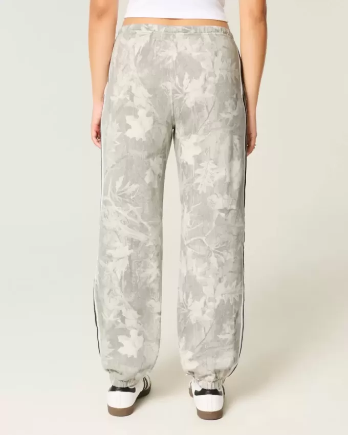 Pantaloni de jogging camo baggy fleece Pantaloni de jogging camo baggy fleece