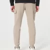 Pantaloni de jogging cargo din lână