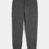 Pantaloni de jogging cargo relaxați din twill Pantaloni de jogging cargo relaxați din twill