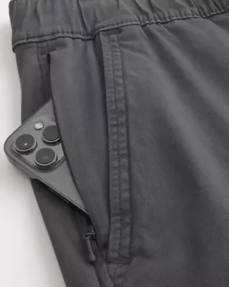Pantaloni de jogging cargo relaxați din twill