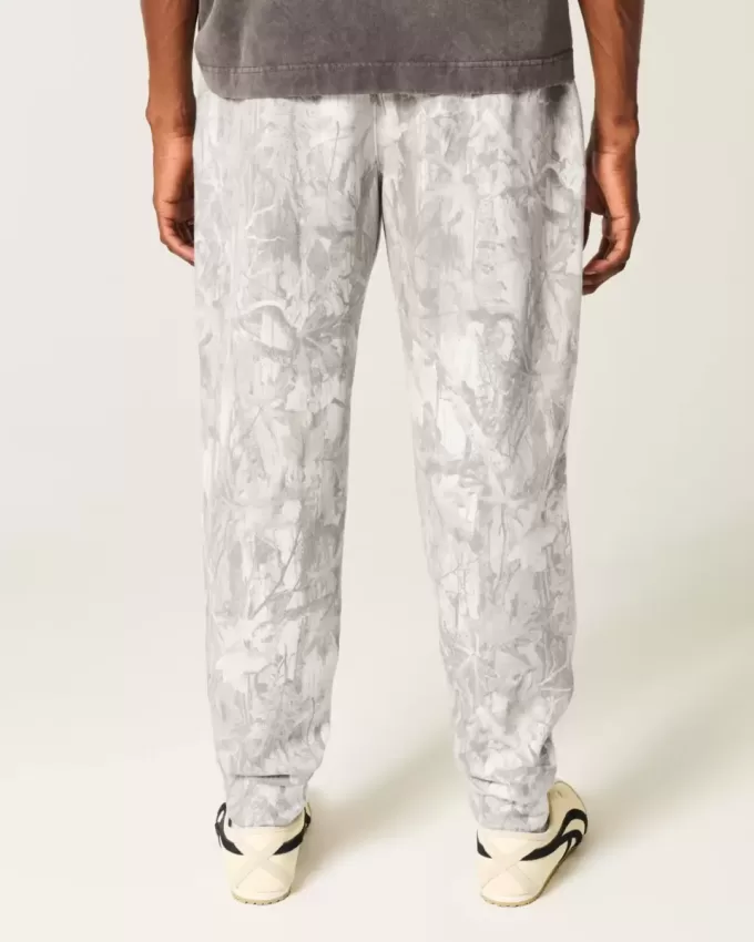 Pantaloni de jogging Hollister Feel Good Camo Fleece Pantaloni de jogging Hollister Feel Good Camo Fleece