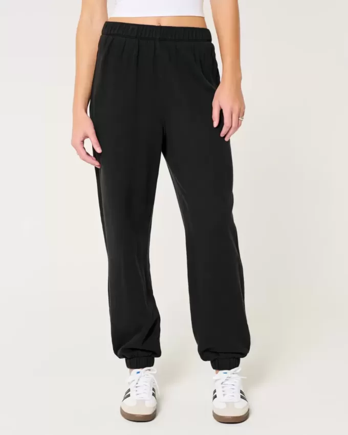 Pantaloni de jogging Hollister Feel Good Fleece Dad Pantaloni de jogging Hollister Feel Good Fleece Dad