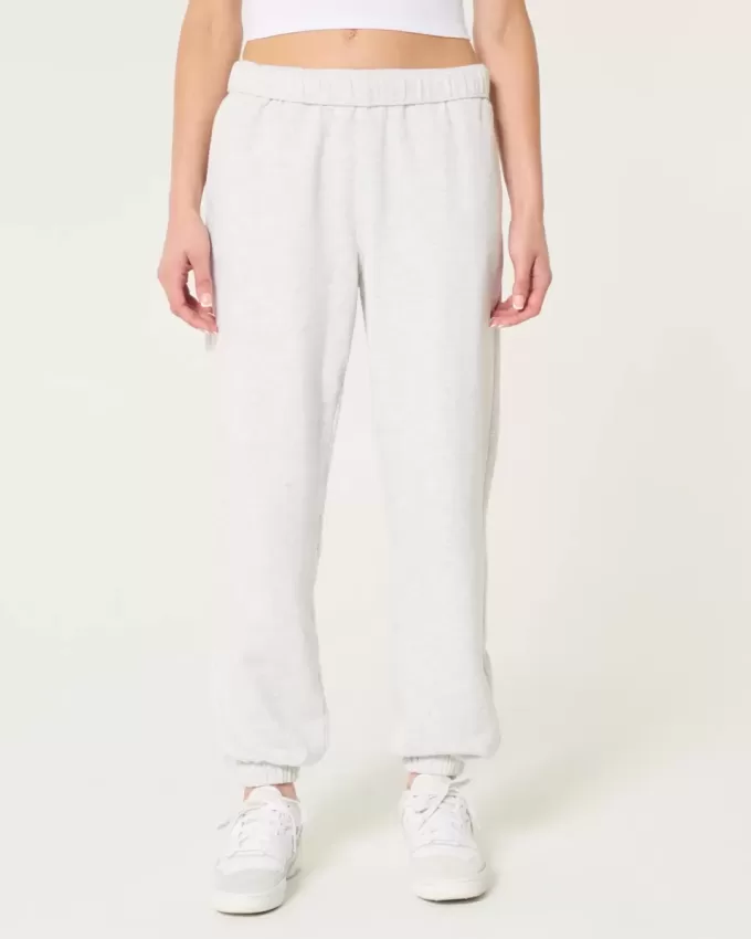Pantaloni de jogging Hollister Feel Good Fleece Dad Pantaloni de jogging Hollister Feel Good Fleece Dad