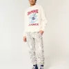 Pantaloni de jogging relaxați Camo Fleece Pantaloni de jogging relaxați Camo Fleece