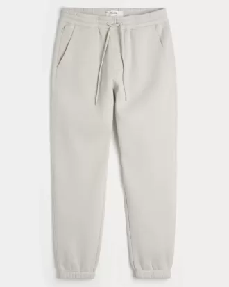 Pantaloni de jogging relaxați din lână