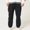 Pantaloni de jogging relaxați din lână Pantaloni de jogging relaxați din lână