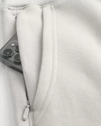 Pantaloni de jogging relaxați din lână