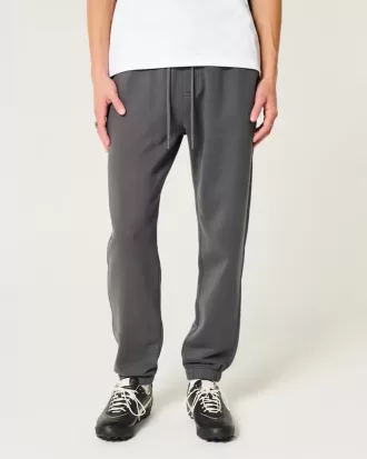 Pantaloni de jogging relaxați din lână
