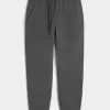 Pantaloni de jogging relaxați din lână Pantaloni de jogging relaxați din lână