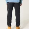 Pantaloni de jogging relaxați din lână alpină cu grafică Pantaloni de jogging relaxați din lână alpină cu grafică
