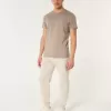 Pantaloni de jogging relaxați din lână cu logo Pantaloni de jogging relaxați din lână cu logo