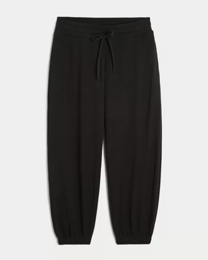 Pantaloni de jogging relaxați Gilly Hicks Waffle Pantaloni de jogging relaxați Gilly Hicks Waffle