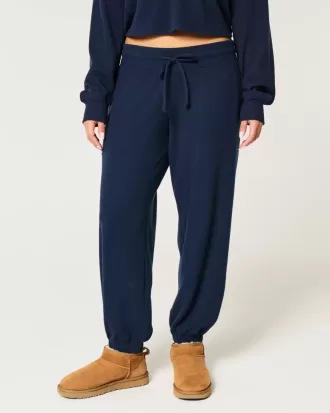 Pantaloni de jogging relaxați Gilly Hicks Waffle