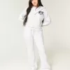 Pantaloni de sport Bootcut cu grafic Star Pantaloni de sport Bootcut cu grafic Star