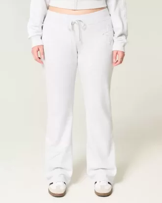Pantaloni de sport Bootcut cu grafic Star
