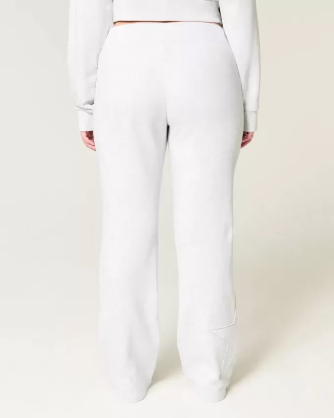 Pantaloni de sport Bootcut cu grafic Star Pantaloni de sport Bootcut cu grafic Star
