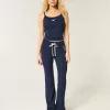 Pantaloni de sport Bootcut cu număr grafic Pantaloni de sport Bootcut cu număr grafic