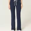 Pantaloni de sport Bootcut cu număr grafic Pantaloni de sport Bootcut cu număr grafic