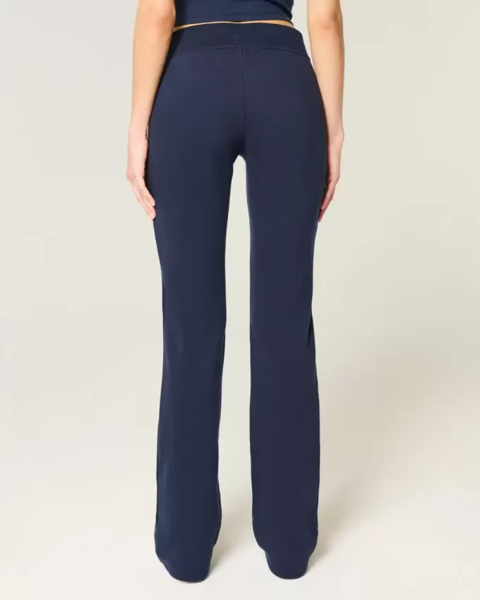 Pantaloni de sport Bootcut cu număr grafic Pantaloni de sport Bootcut cu număr grafic