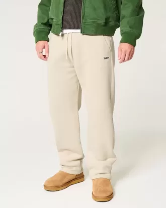 Pantaloni de sport cu logo relaxat