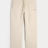 Pantaloni de sport cu logo relaxat Pantaloni de sport cu logo relaxat