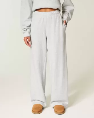 Pantaloni de sport cu picioare largi